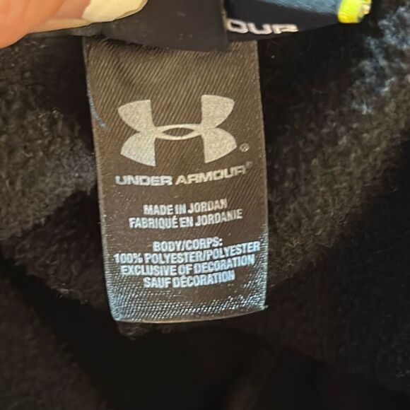 Under Armour Semi Fitted Black Sweat Athletic Storm Pants size M Medium - Picture 7 of 10